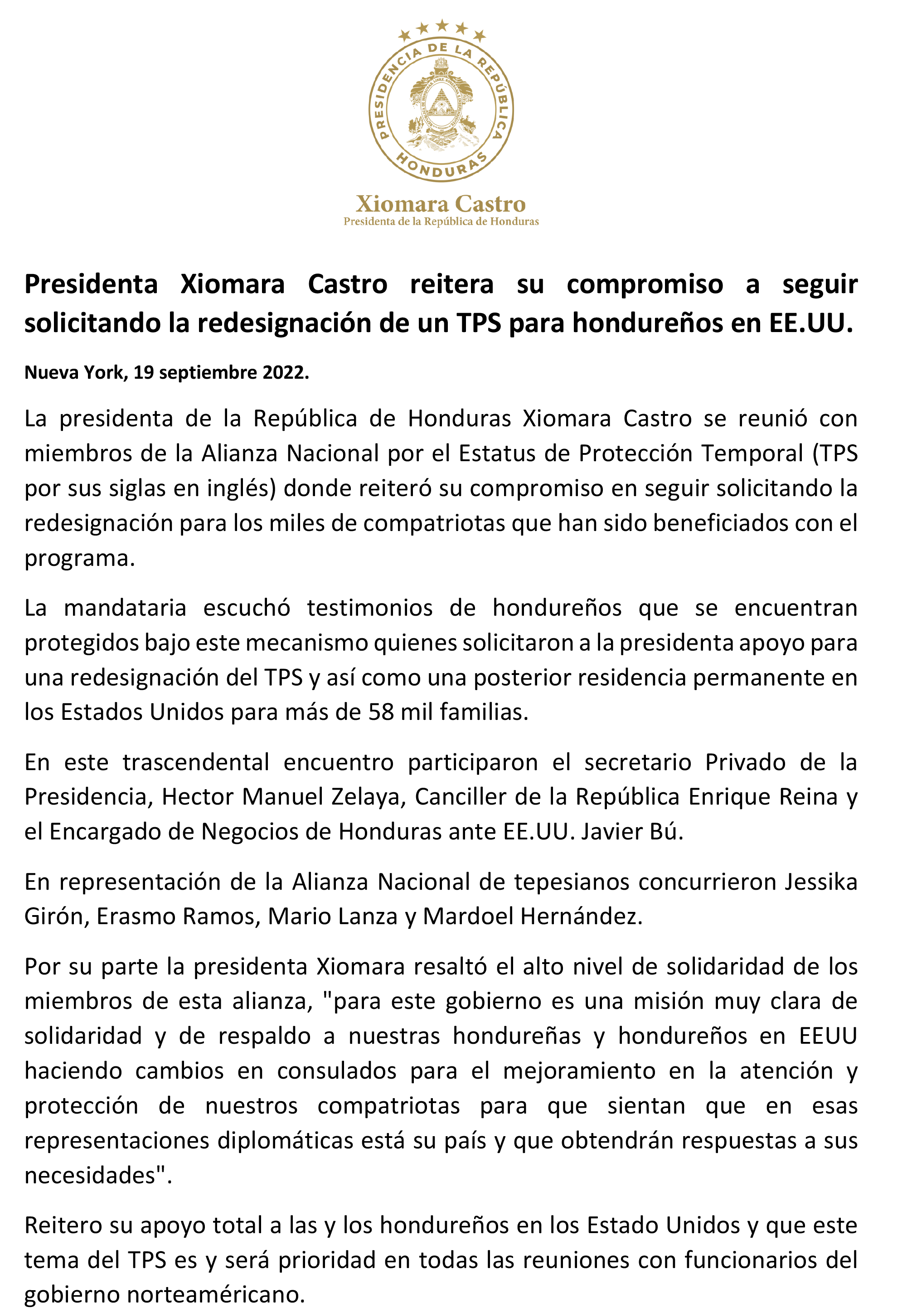 Gobierno y generadores de energía firman acuerdos de renegociación de contratos que permitirá un ahorro de mil millones de lempiras al Estado. 